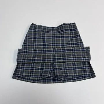 EW Pull On Skort Plaid 42