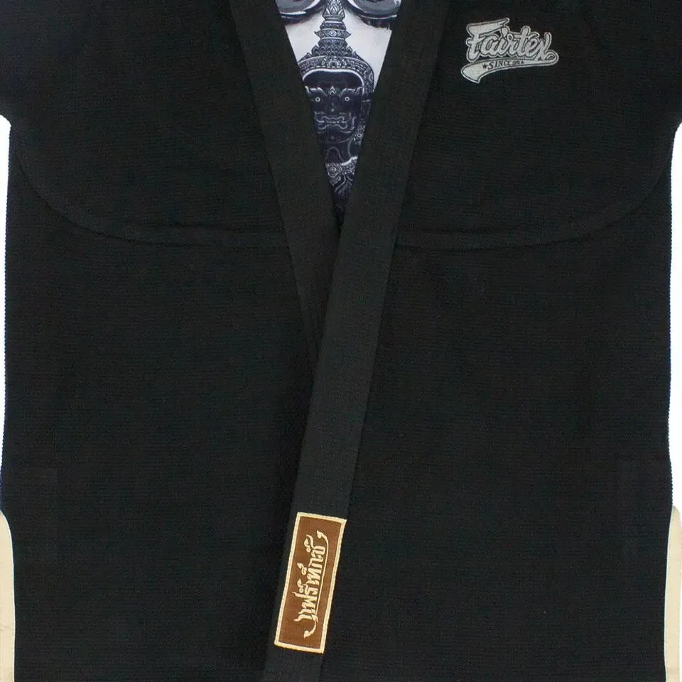 Fairtex Treeburam Premium BJJ Gi Black