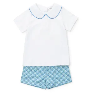 Field Boys' Woven Short Set - Hampton Plaid