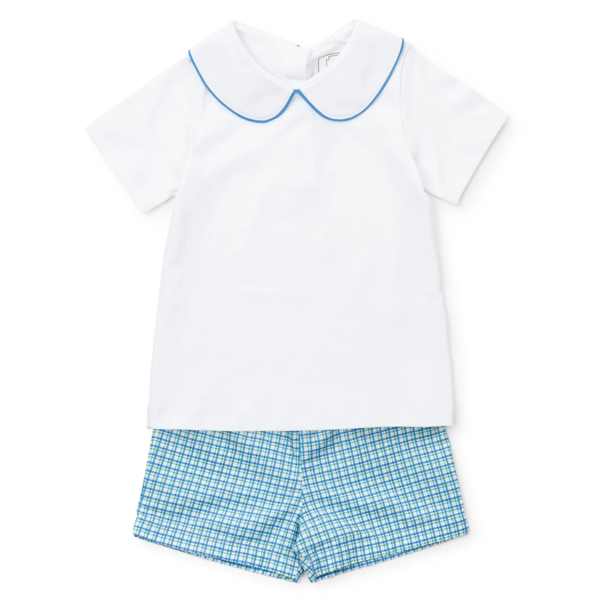 Field Boys' Woven Short Set - Hampton Plaid