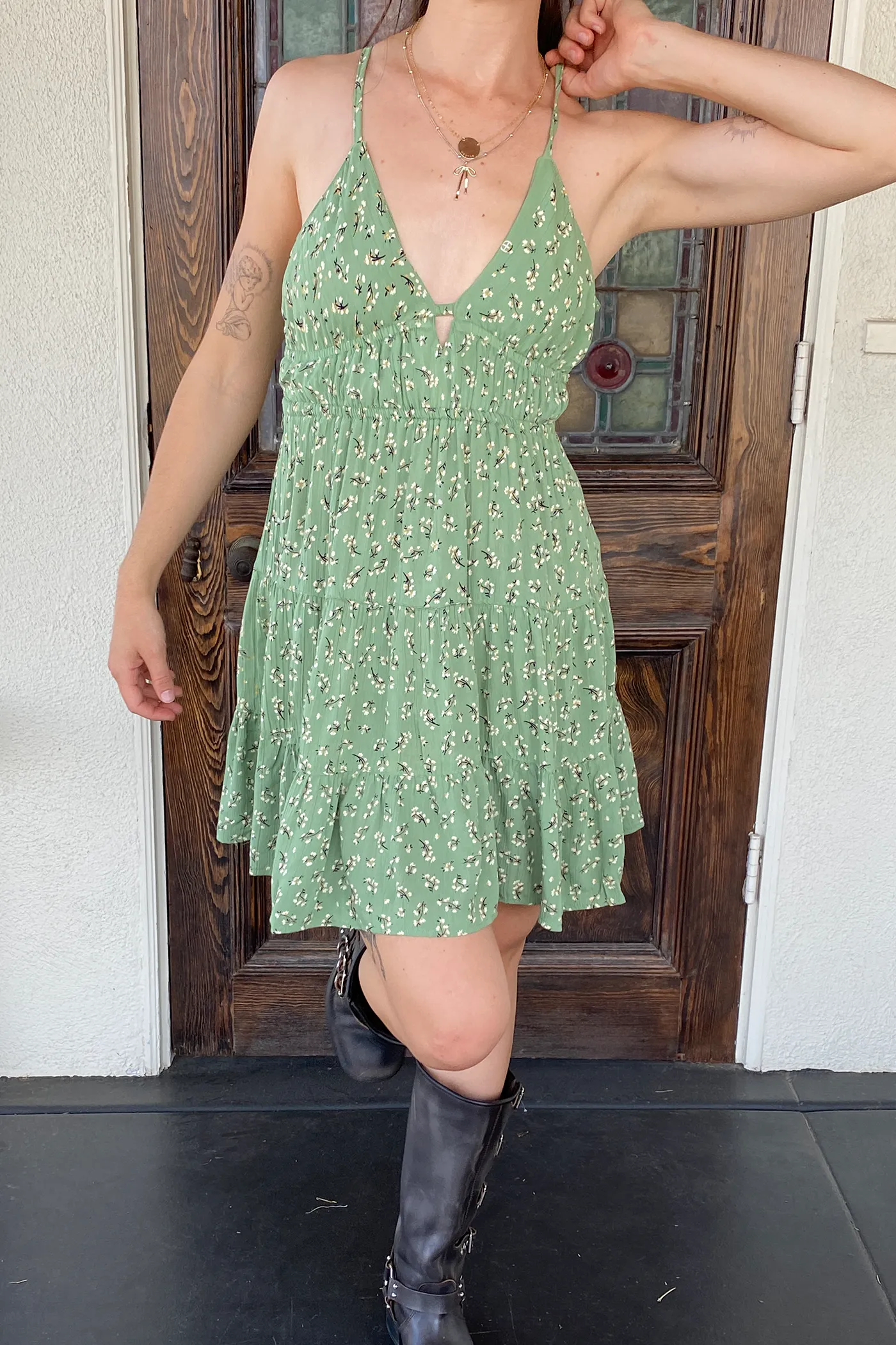 Floral Mini Dress