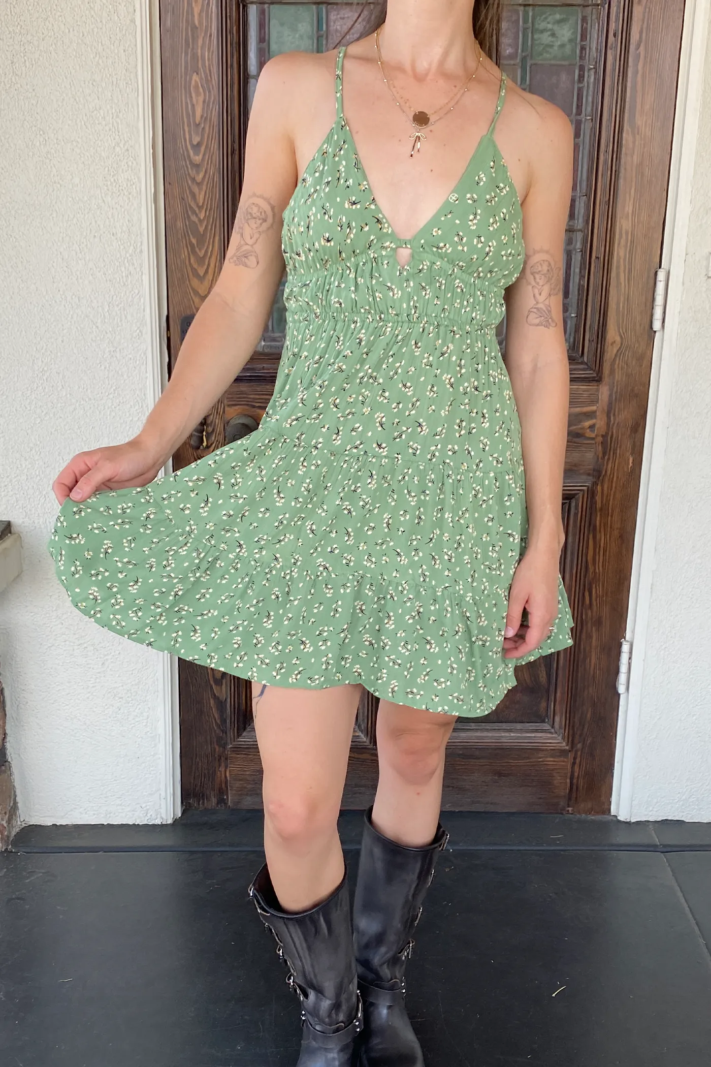 Floral Mini Dress