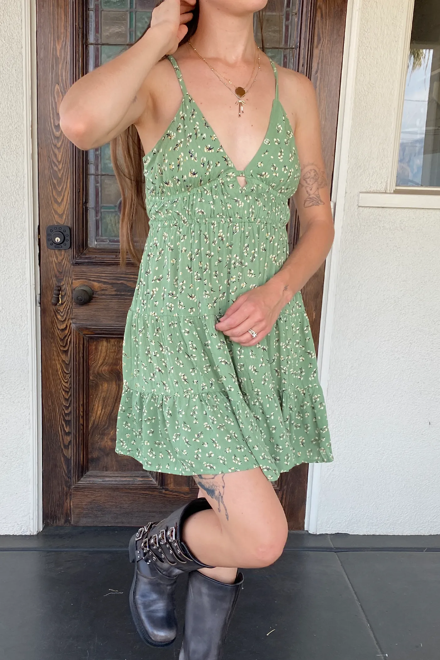 Floral Mini Dress