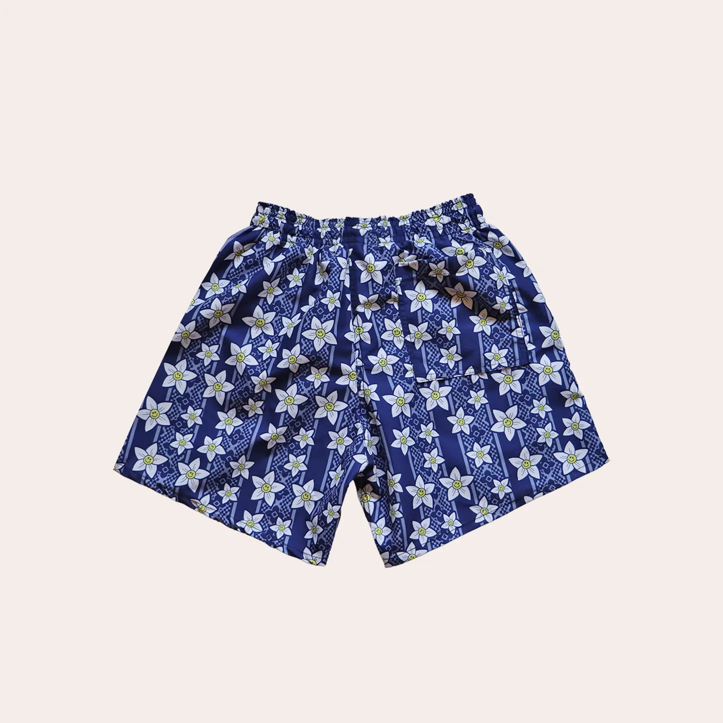 Floral Swim Shorts - Blue
