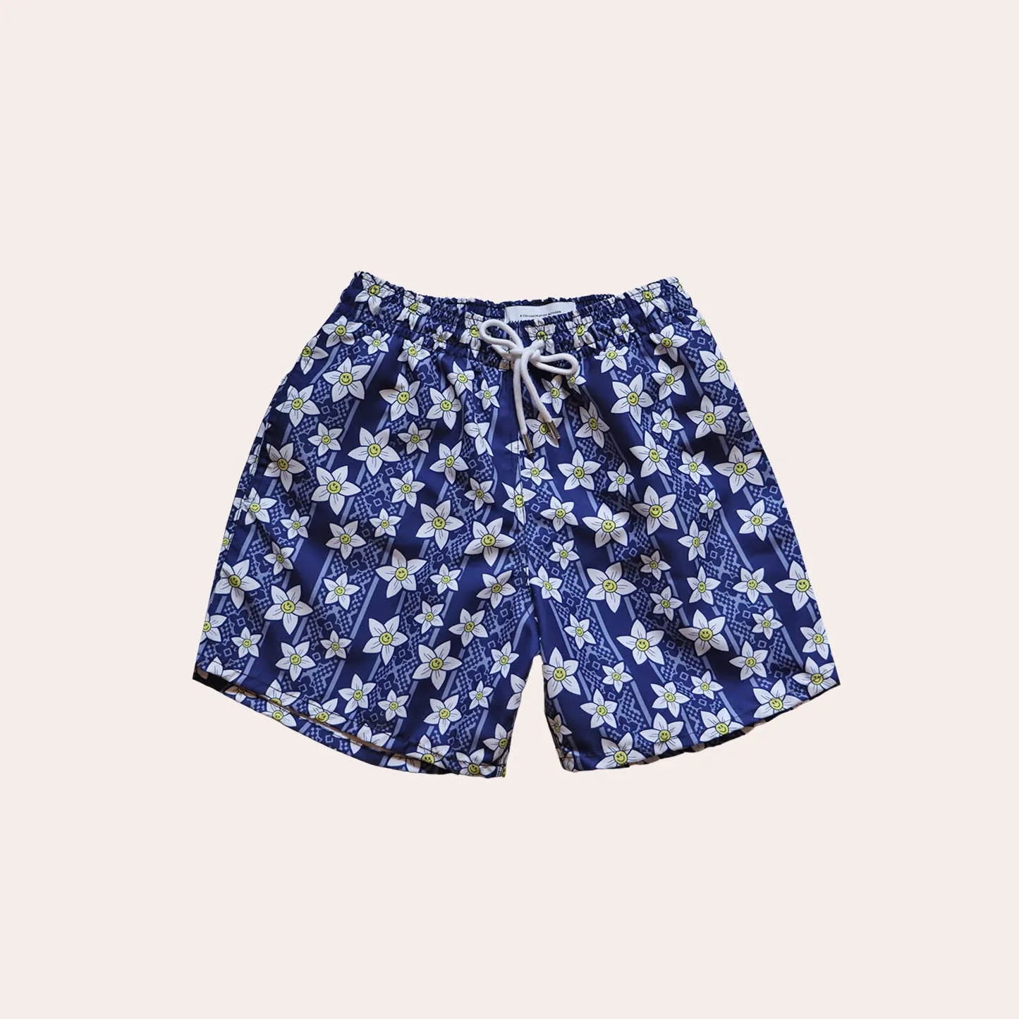 Floral Swim Shorts - Blue