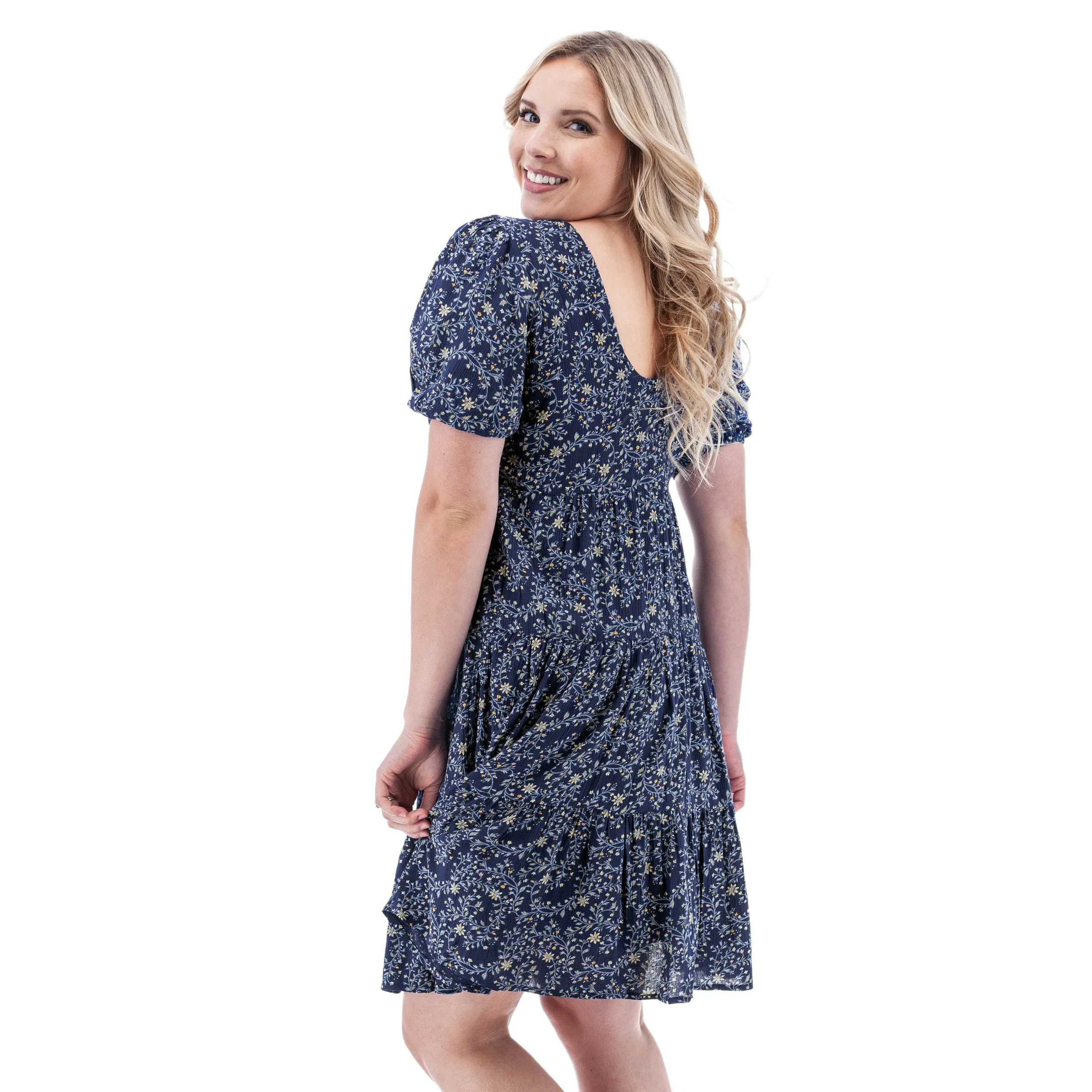 Francesca Milkmaid Dress - P861282
