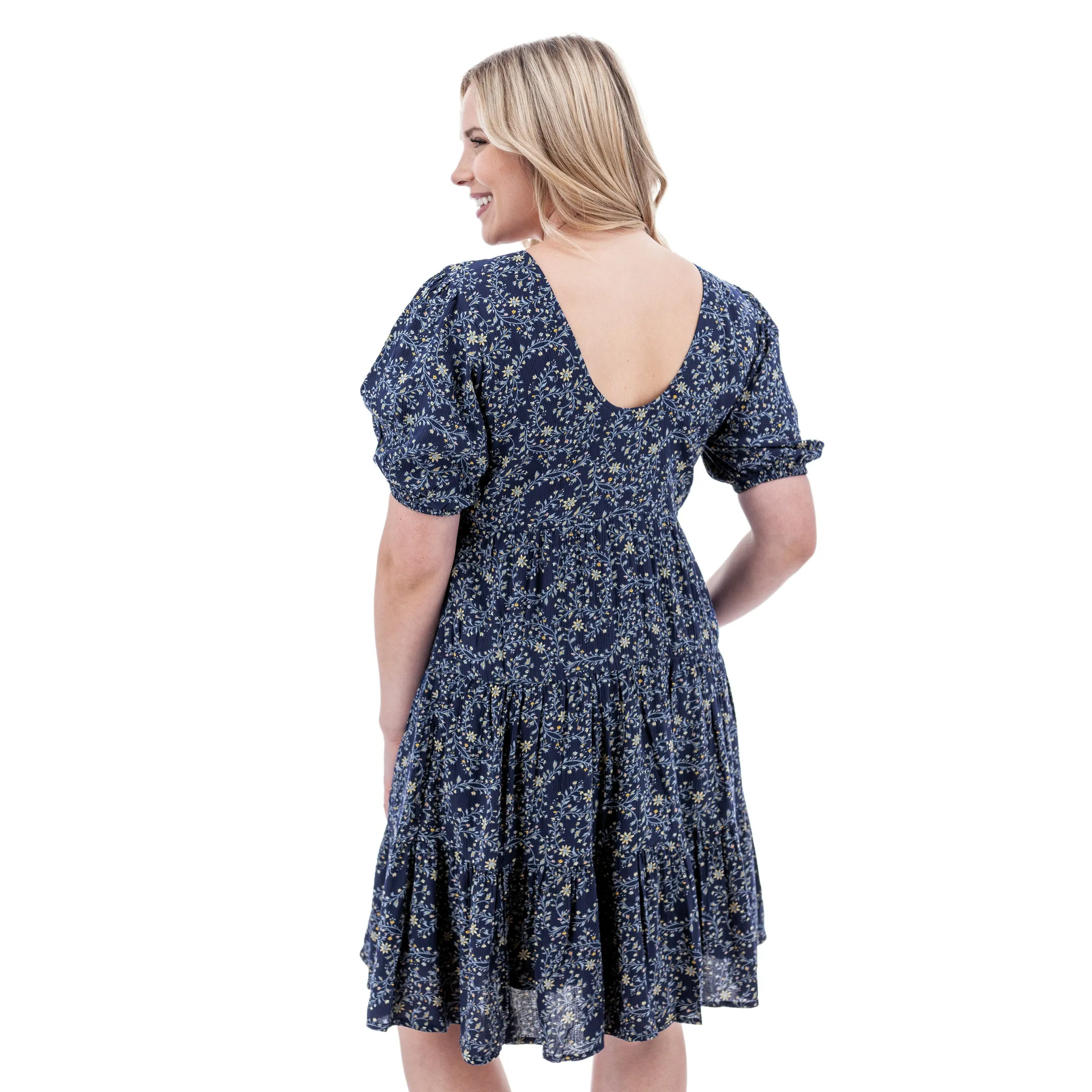Francesca Milkmaid Dress - P861282