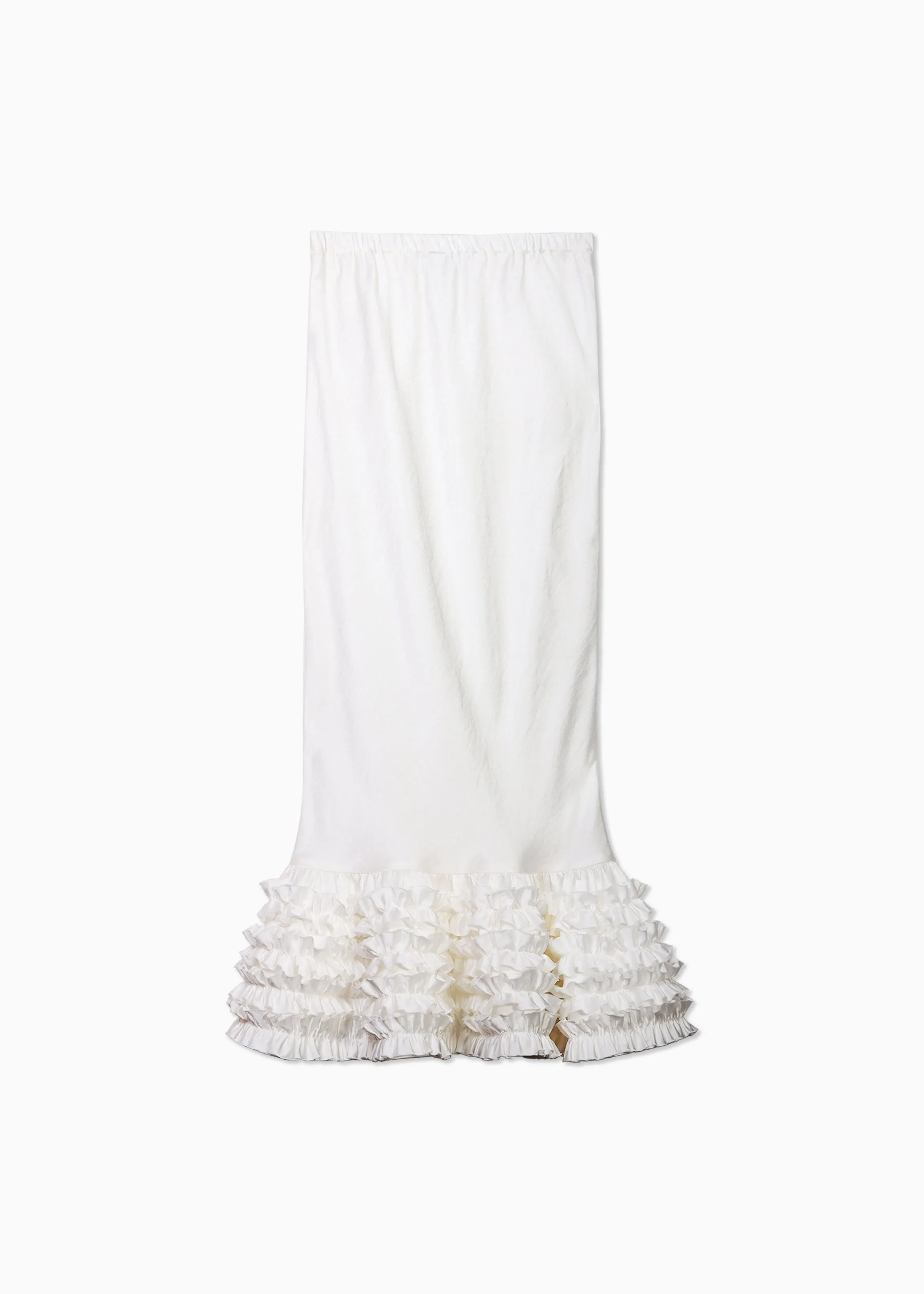Frill Trumpet Skirt