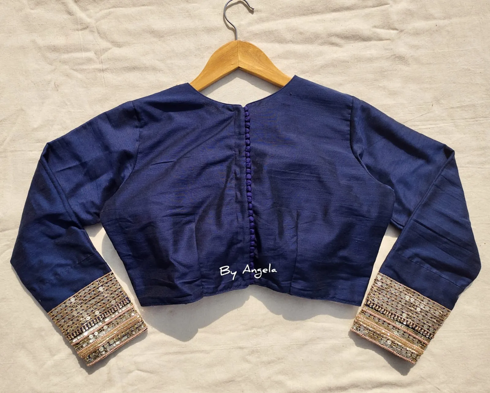 Full sleeve embroidered blouse