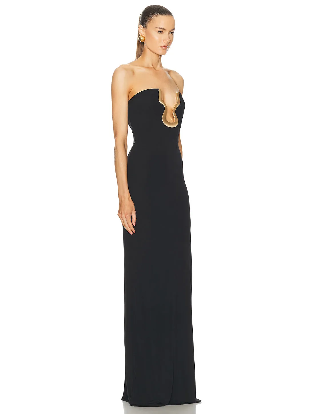 Gaia Strapless Bandage Long Dress