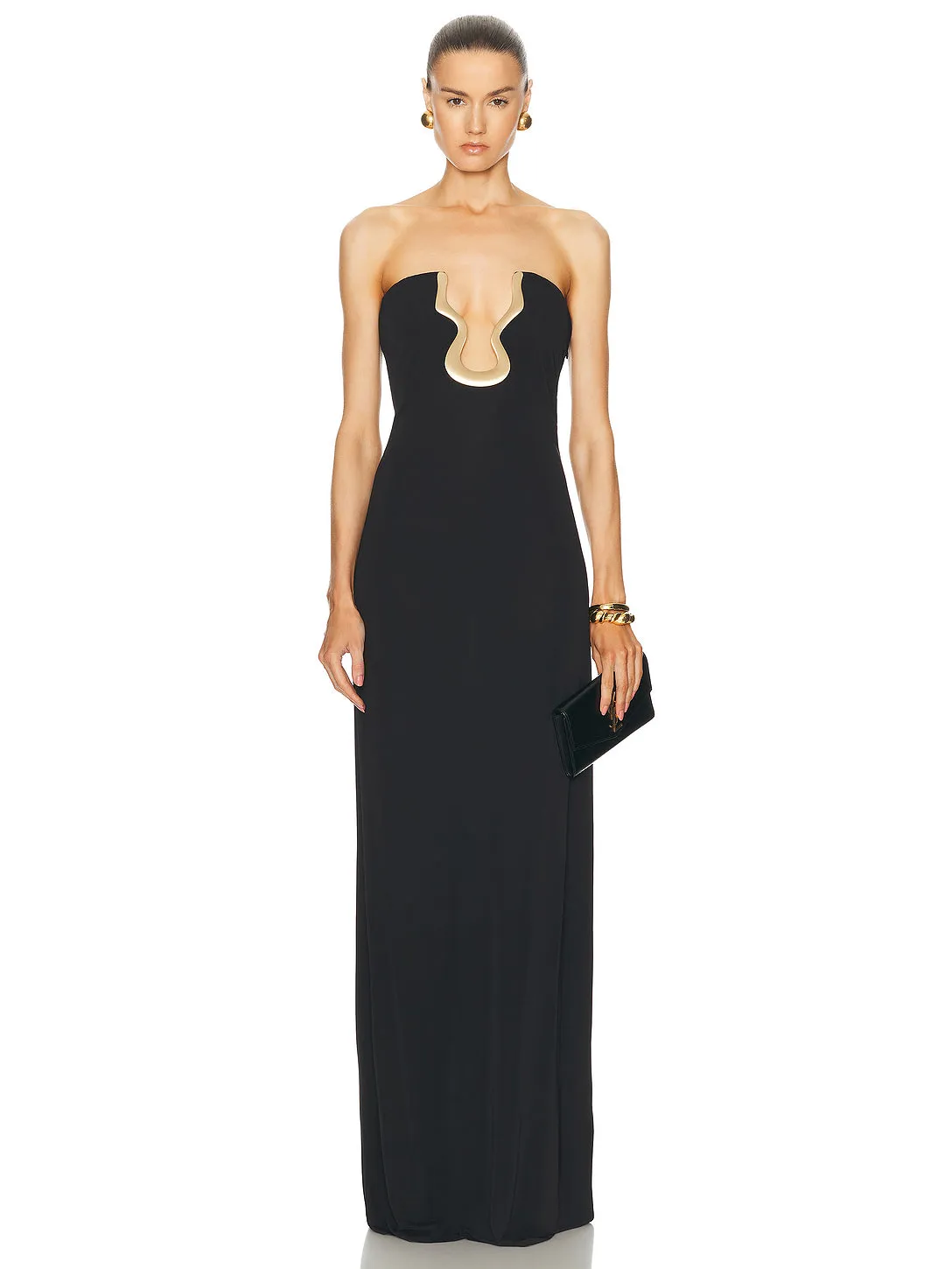Gaia Strapless Bandage Long Dress