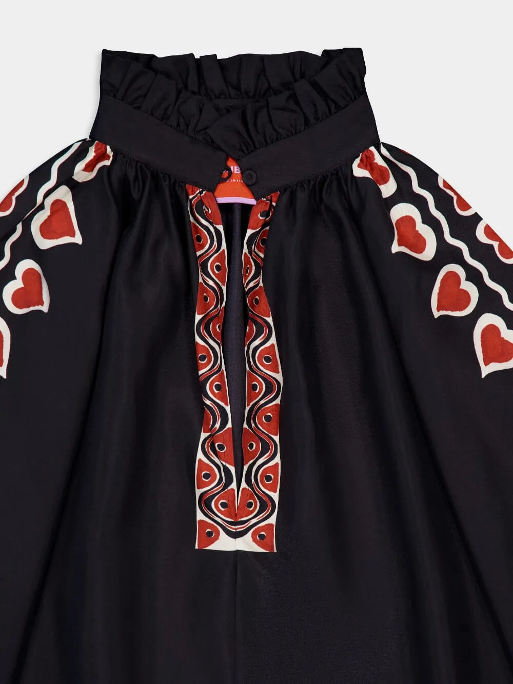 Gattopardo Placée Black Cerere Blouse