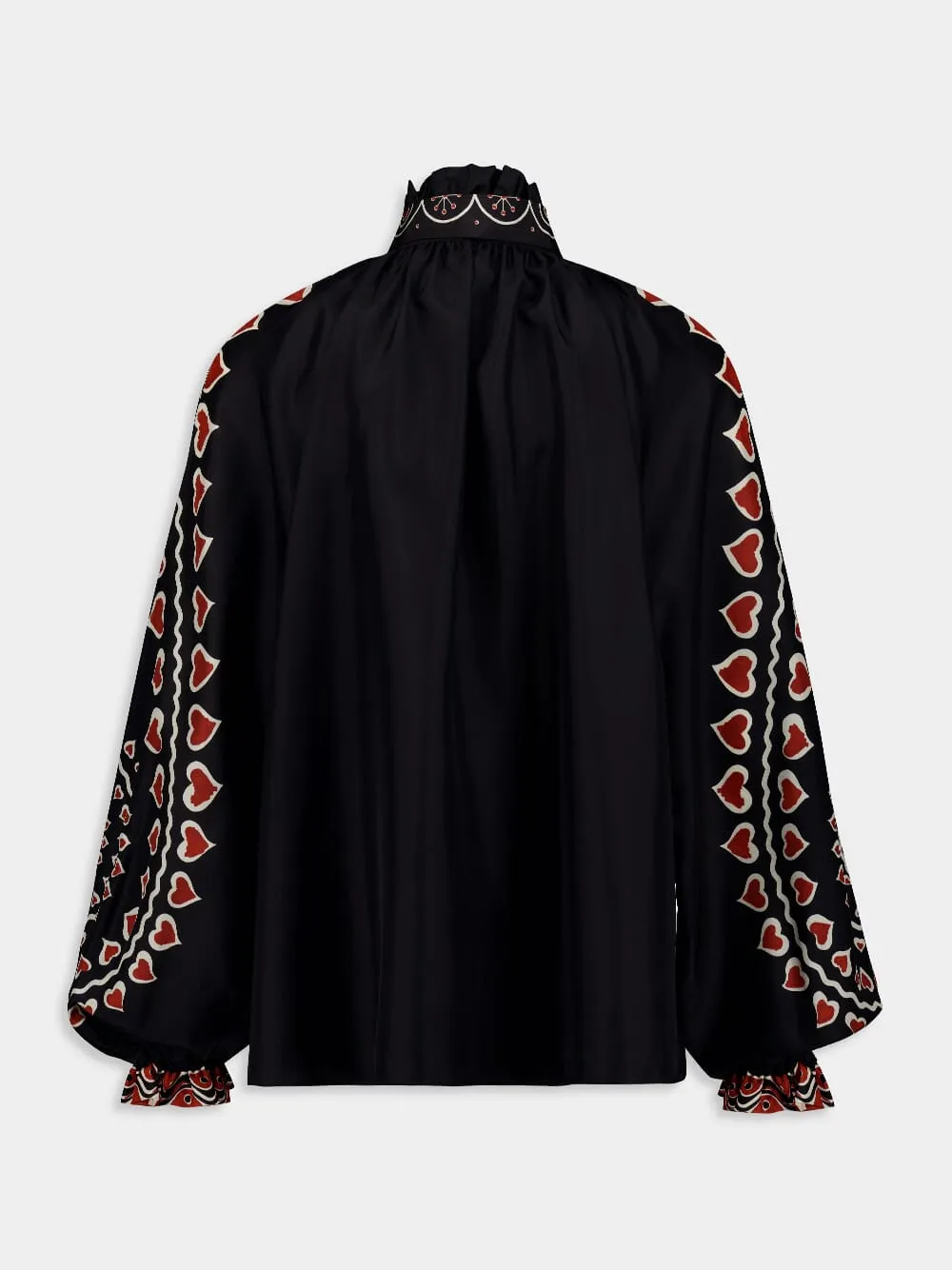 Gattopardo Placée Black Cerere Blouse