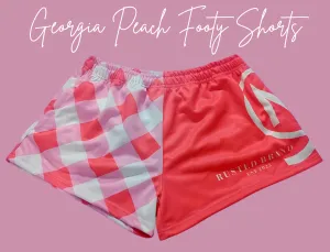 Georgia Peach Footy Shorts