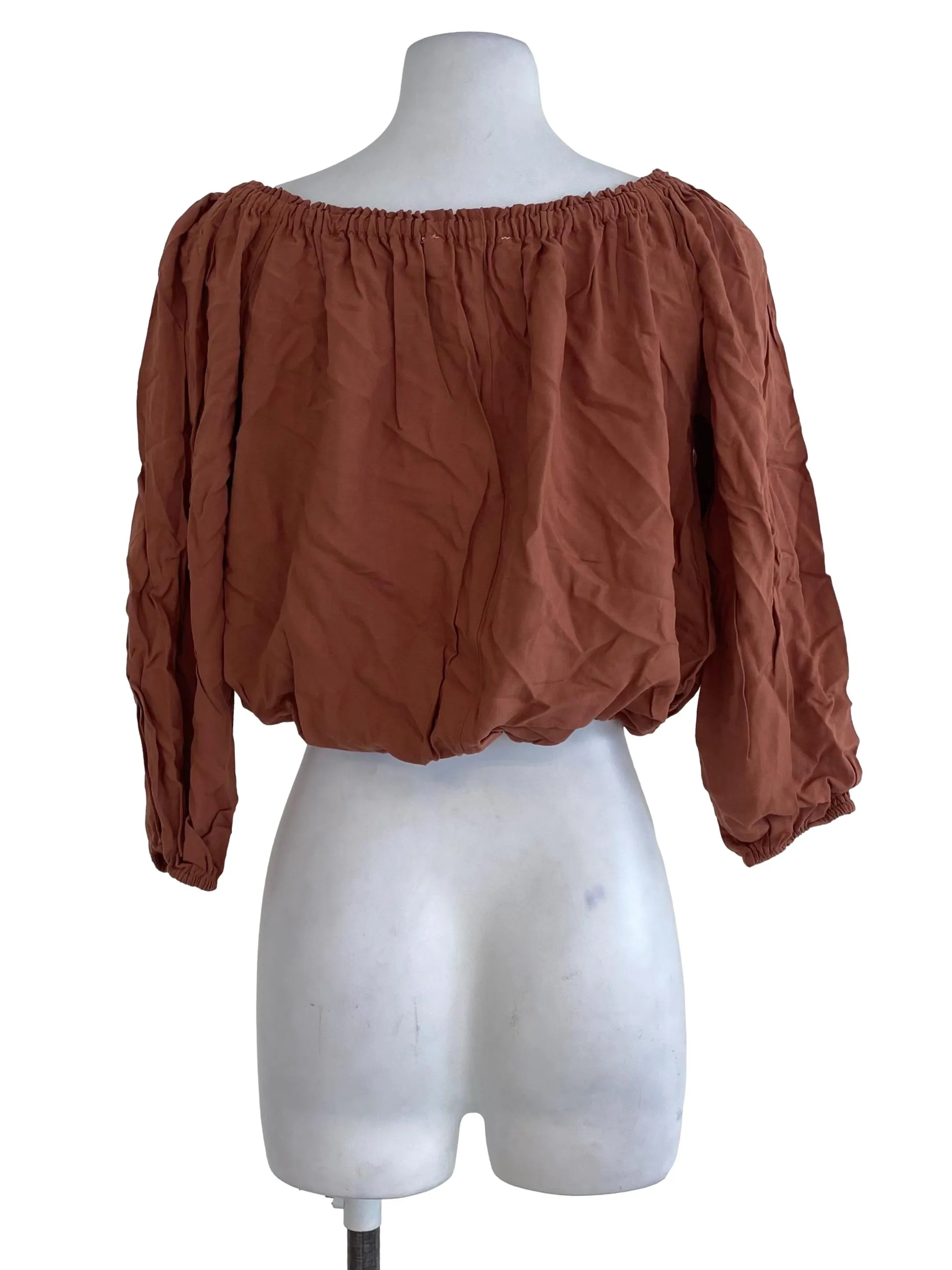 Gingerbread Crop Top