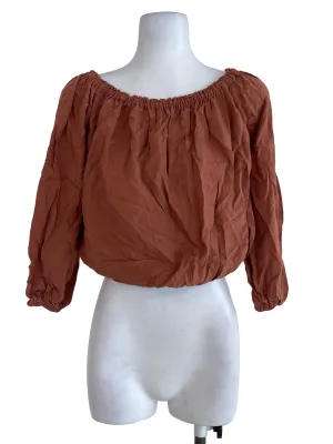 Gingerbread Crop Top