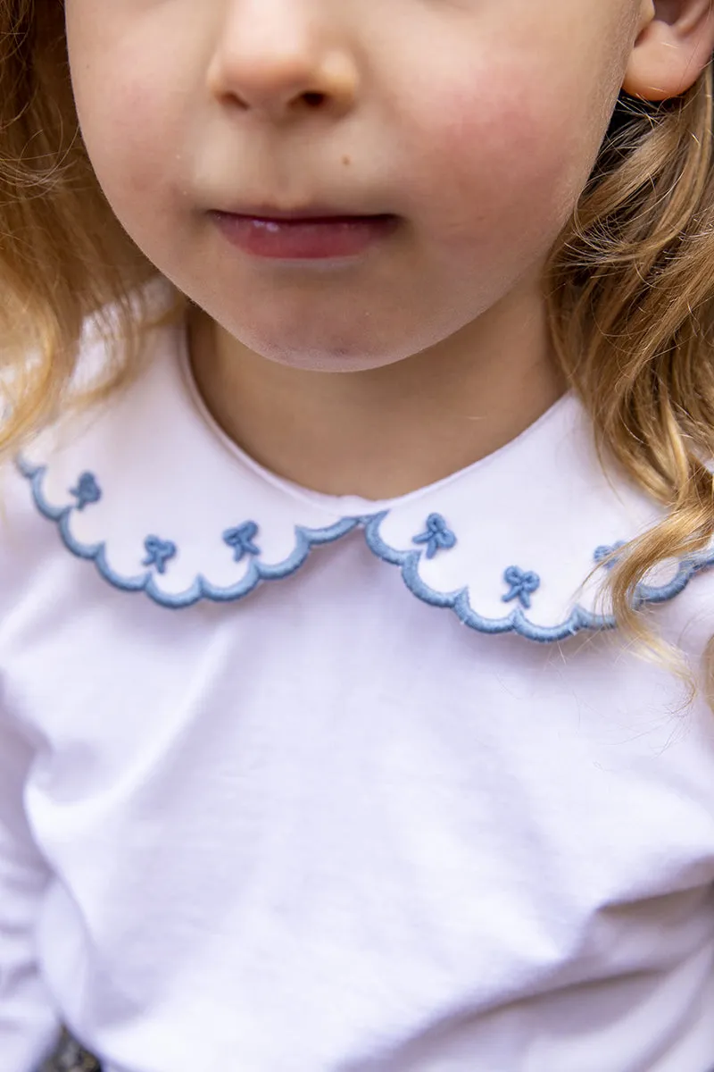 Gloria Embroidered Girl Top