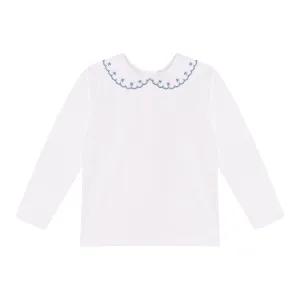 Gloria Embroidered Girl Top