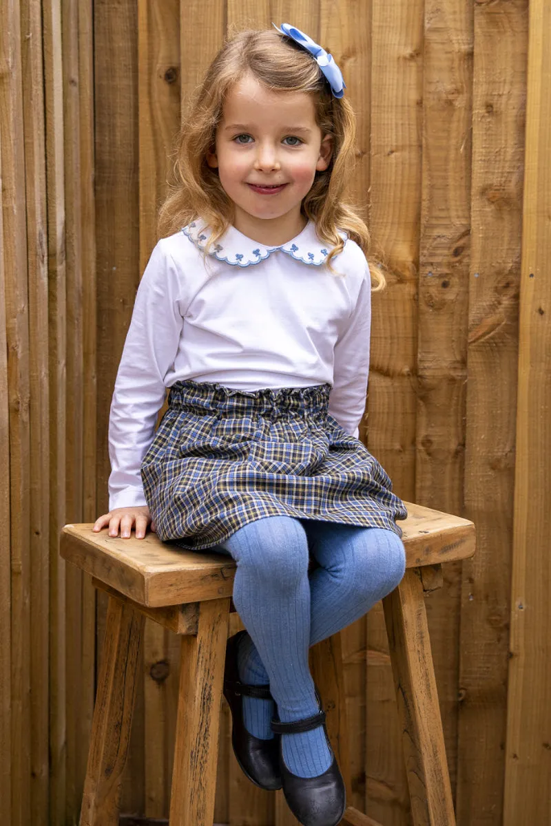 Gloria Embroidered Girl Top