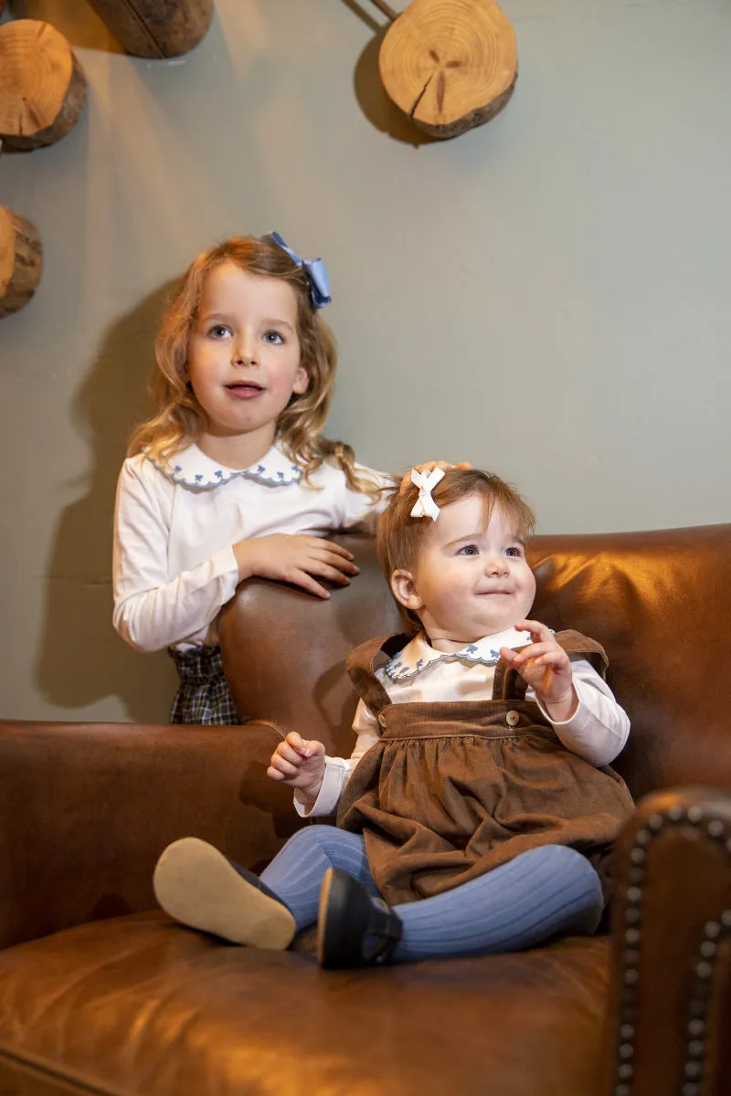 Gloria Embroidered Girl Top