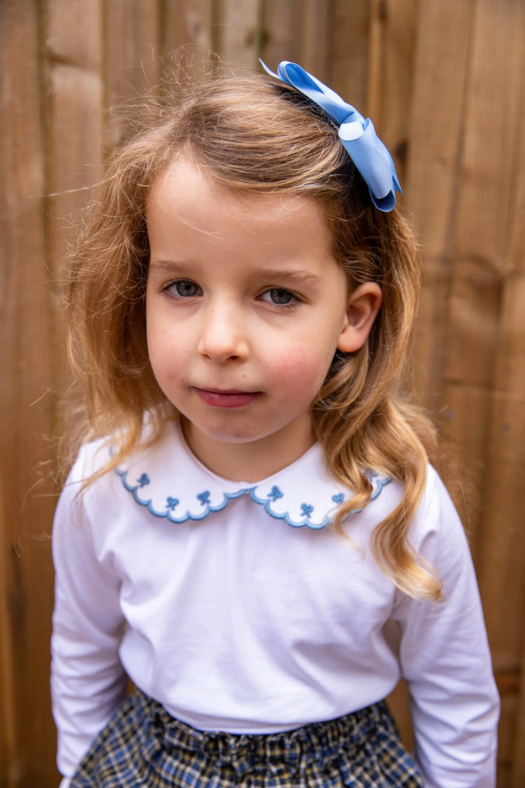 Gloria Embroidered Girl Top