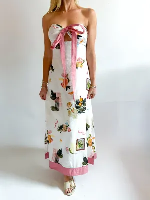 Hallie Valencia Midi Dress