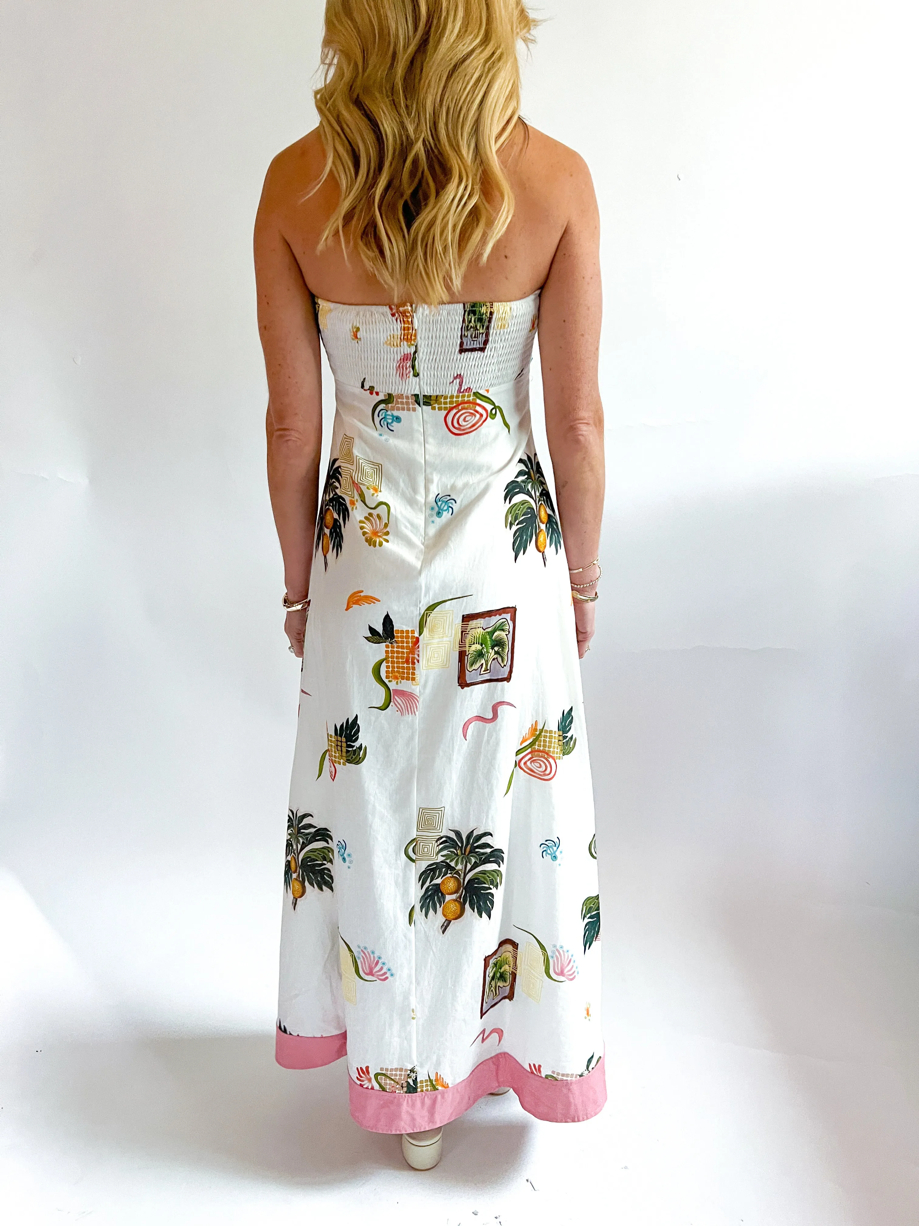 Hallie Valencia Midi Dress