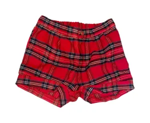 H&M plaid shorts size 12-18m
