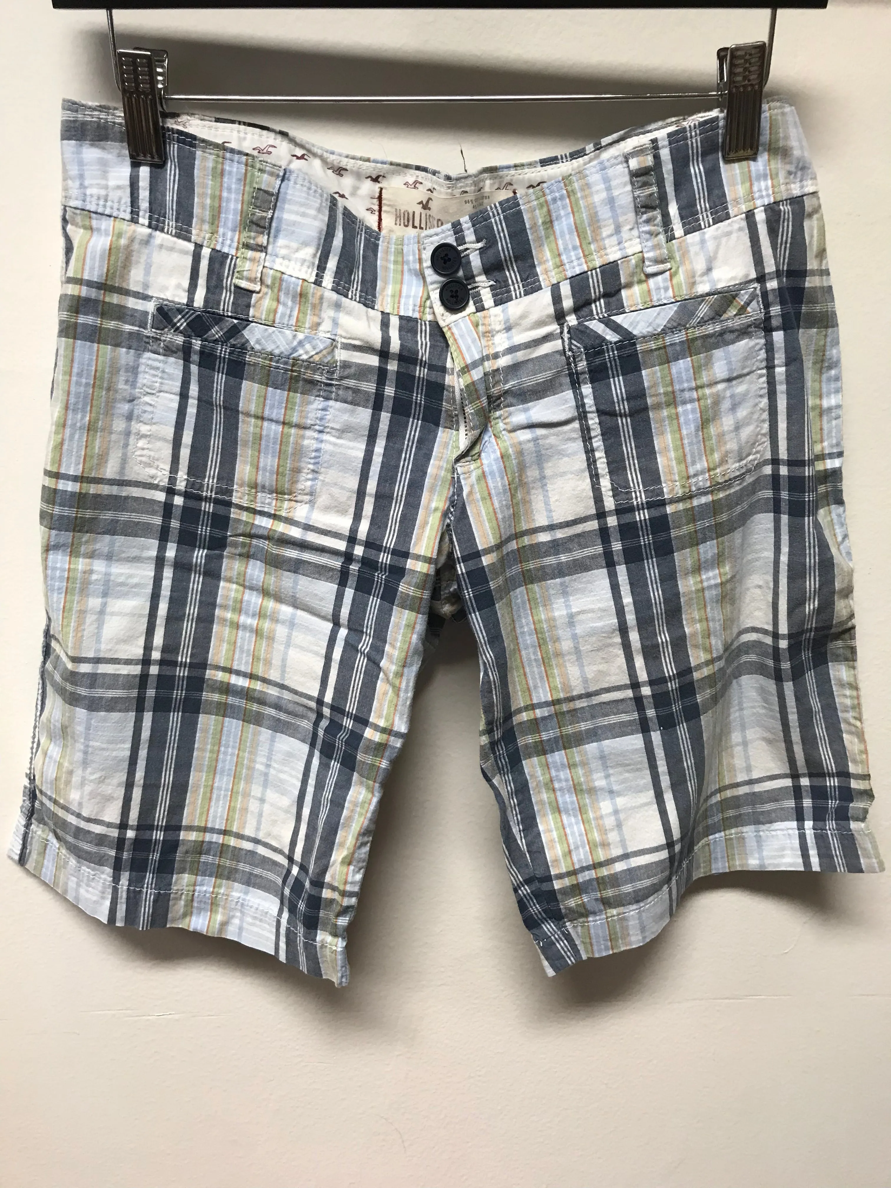 Hollister Plaid Shorts