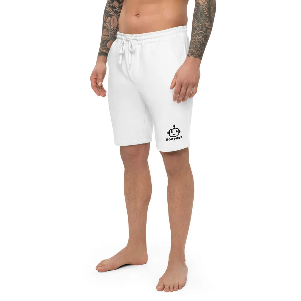 HOODBOT Robo Men's Black fleece shorts