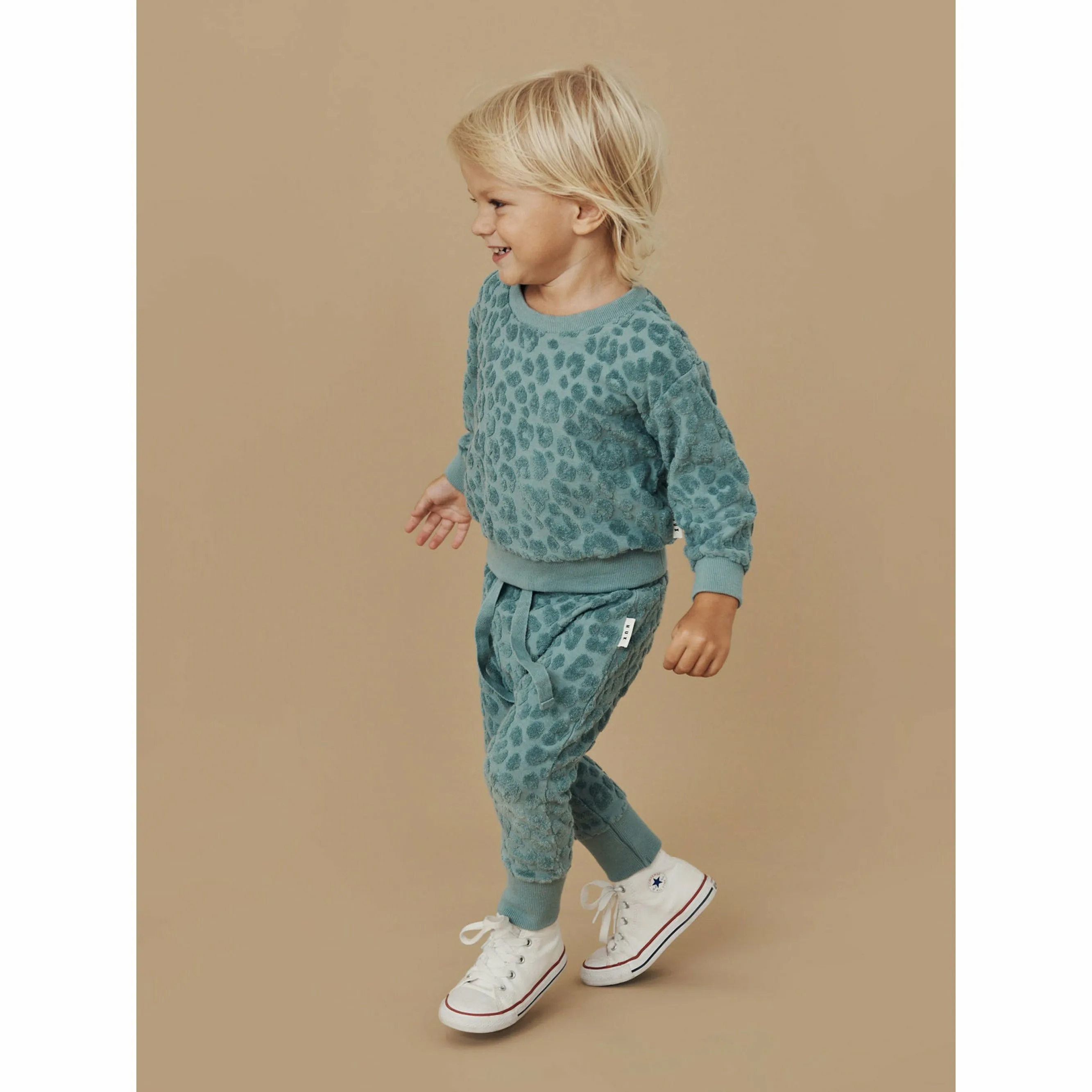 Hux Terry Drop Crotch Pant - Surf