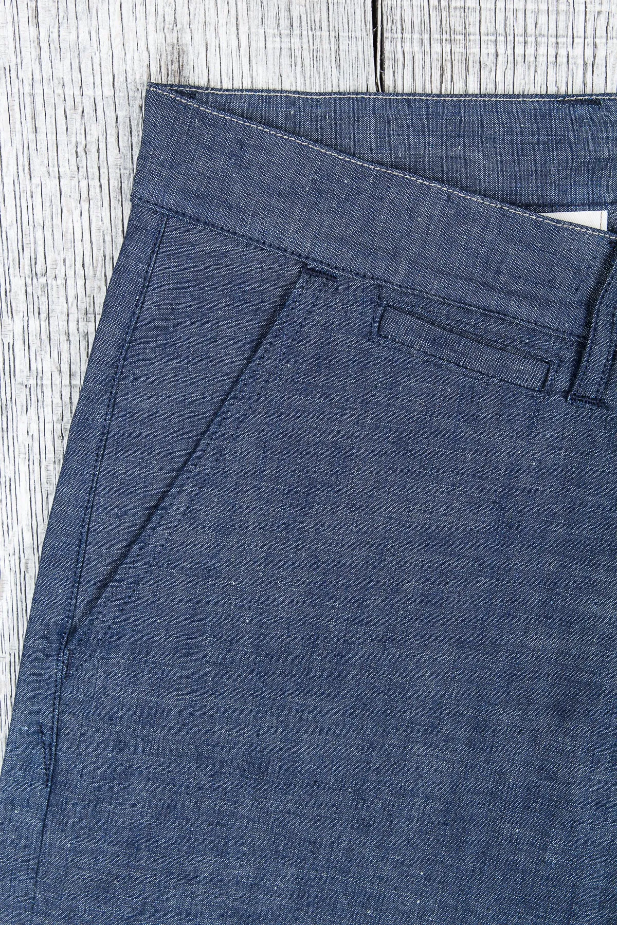 Indigofera Quinn Pants Military Chambray