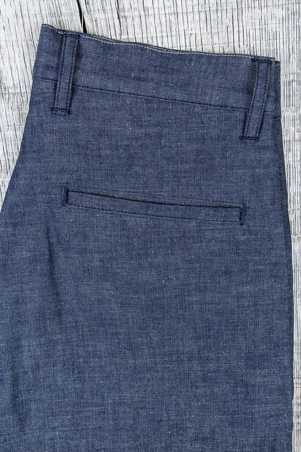 Indigofera Quinn Pants Military Chambray