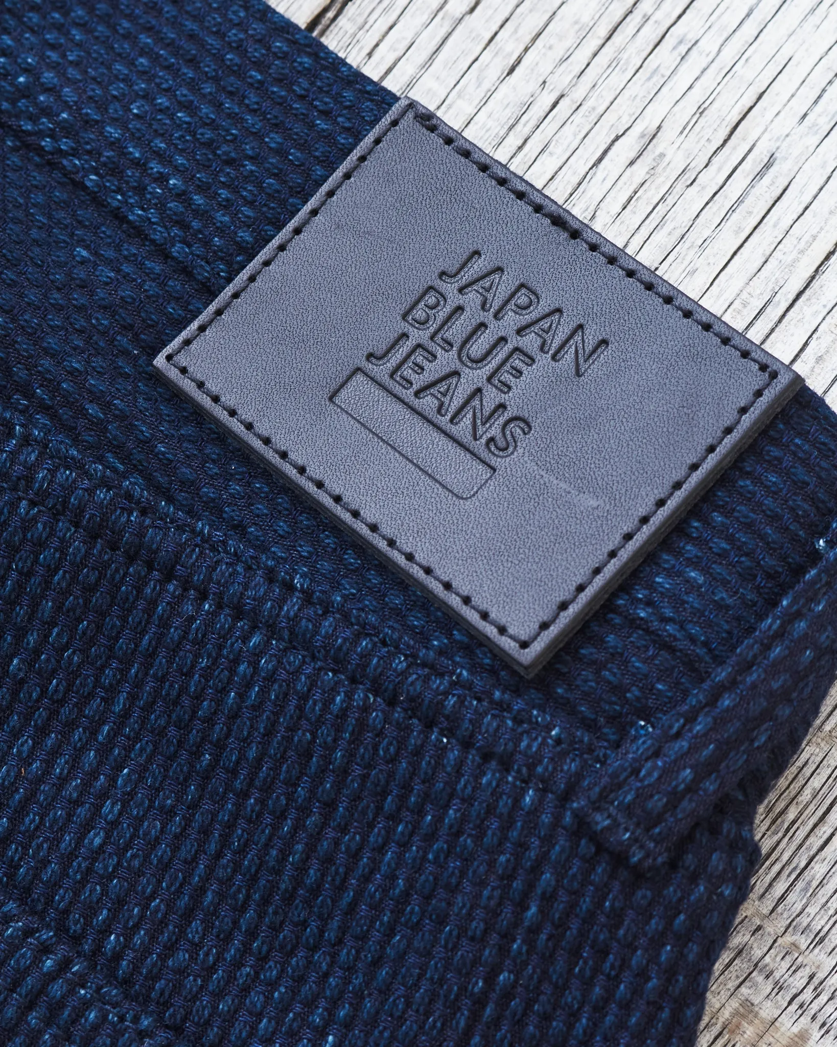 Japan Blue JBJE15003A Sashiko Wide Tapered Pants