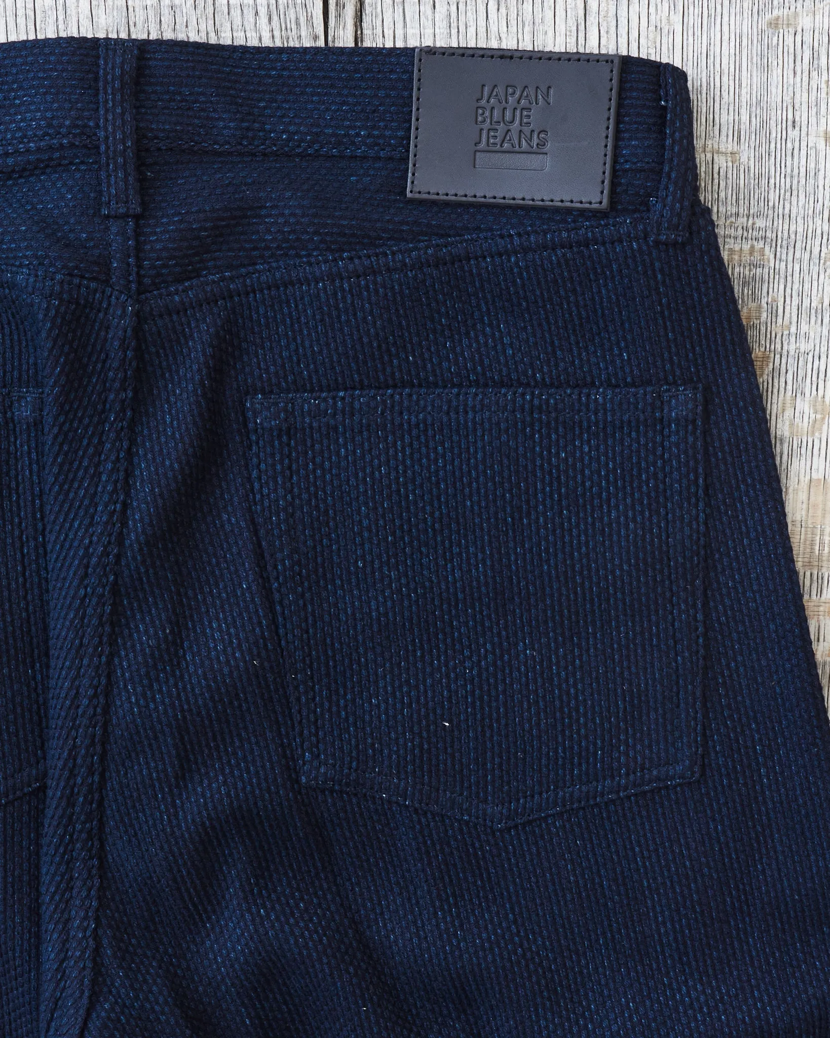 Japan Blue JBJE15003A Sashiko Wide Tapered Pants