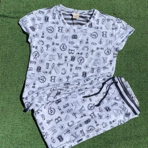 Jasmine &amp; Ginger Nerdy Geek Smart Scientist STEM Pajamas Shirt &amp; Bottoms Set