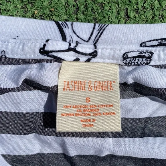 Jasmine &amp; Ginger Nerdy Geek Smart Scientist STEM Pajamas Shirt &amp; Bottoms Set