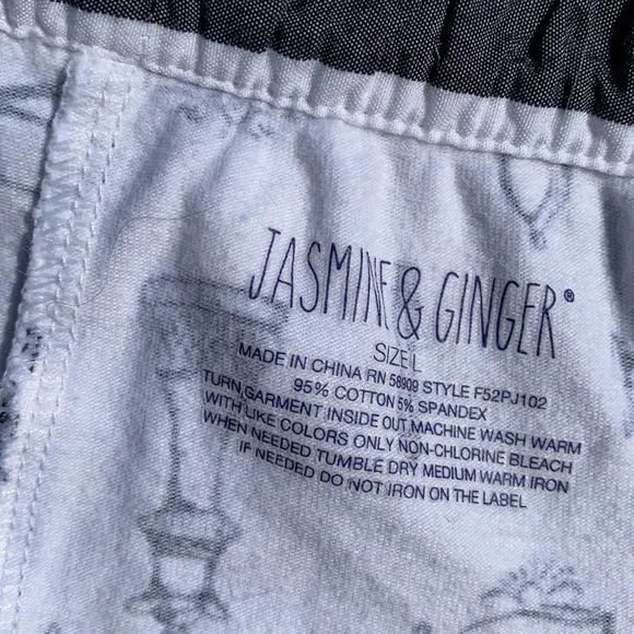 Jasmine &amp; Ginger Nerdy Geek Smart Scientist STEM Pajamas Shirt &amp; Bottoms Set