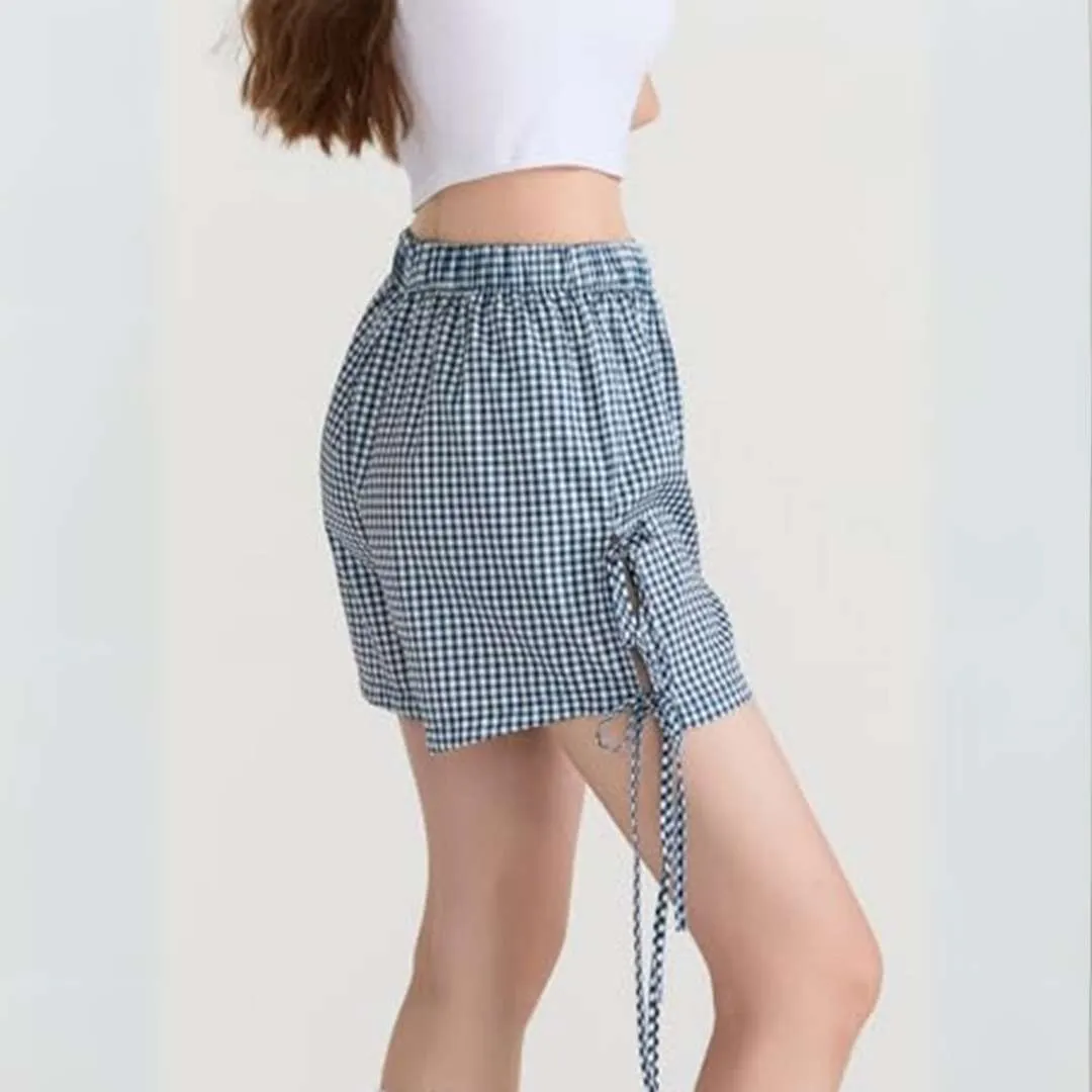 Jesse™ | Plaid Bow Tie Shorts