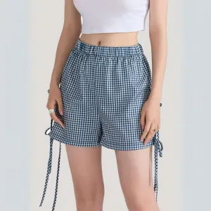 Jesse™ | Plaid Bow Tie Shorts
