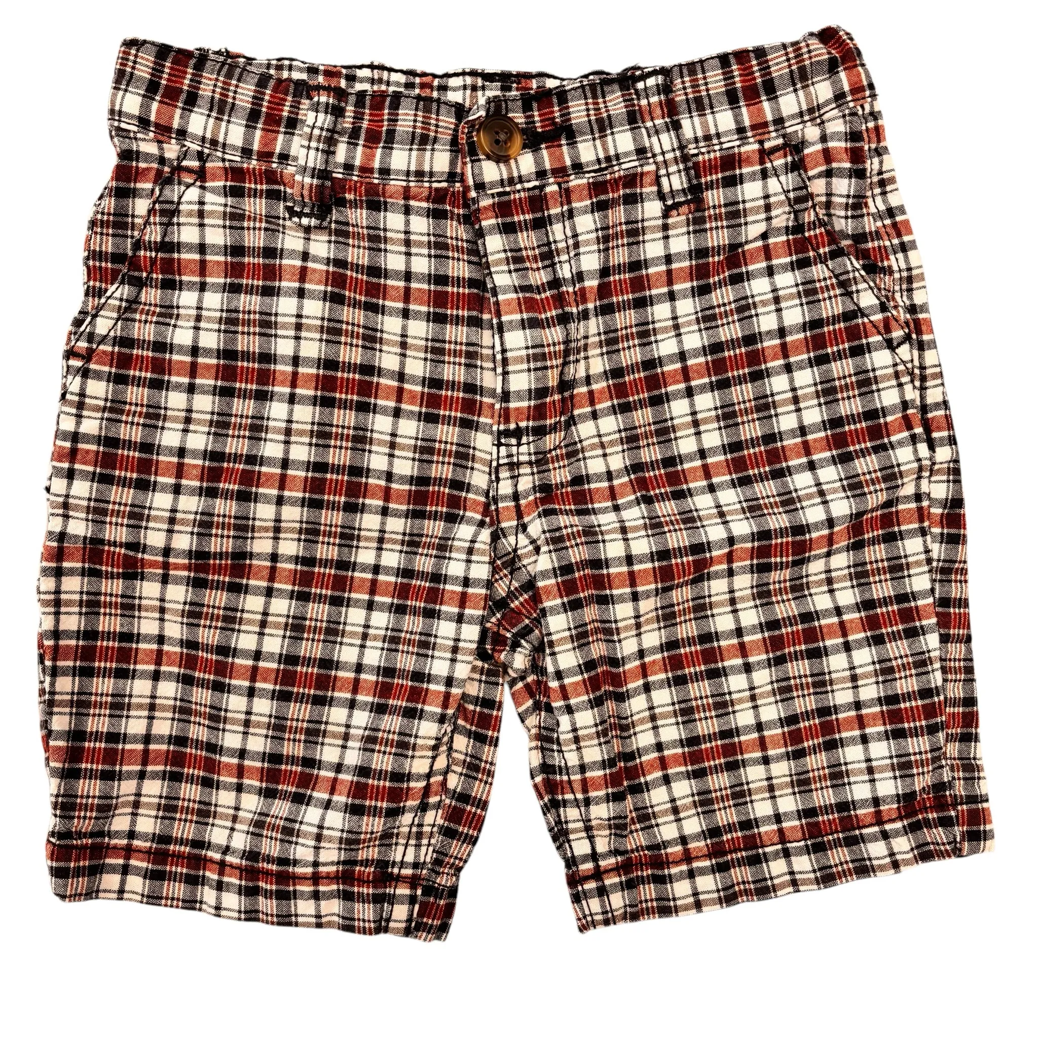 Joe Fresh Boy's Plaid Shorts Size 24M/2T