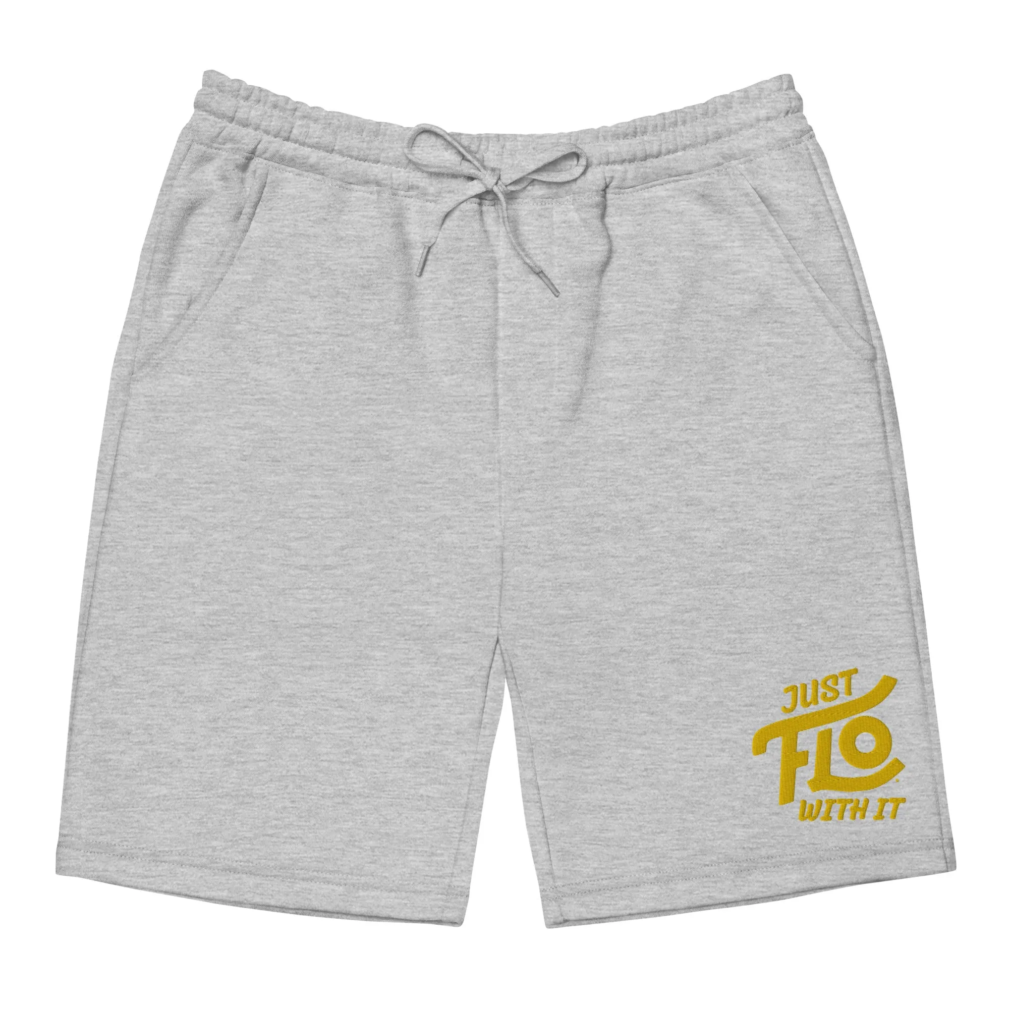 Just FLO With It Jogger Shorts (Gold)