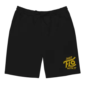 Just FLO With It Jogger Shorts (Gold)
