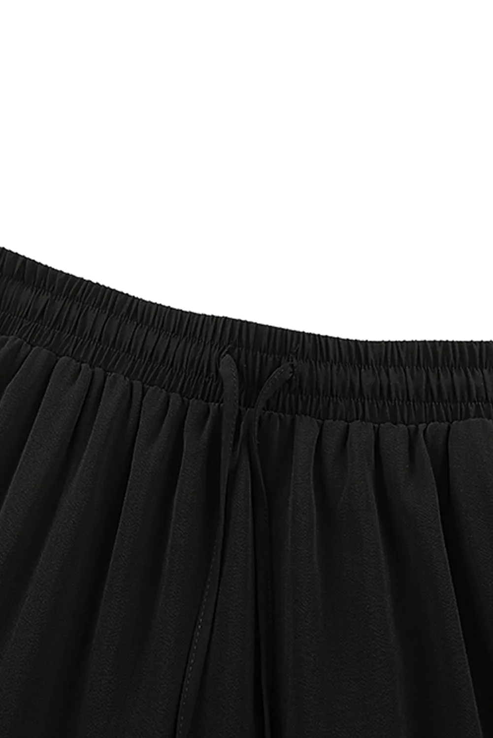 KaleaBoutique Frill Tiered Drawstring Waist Maxi Skirt