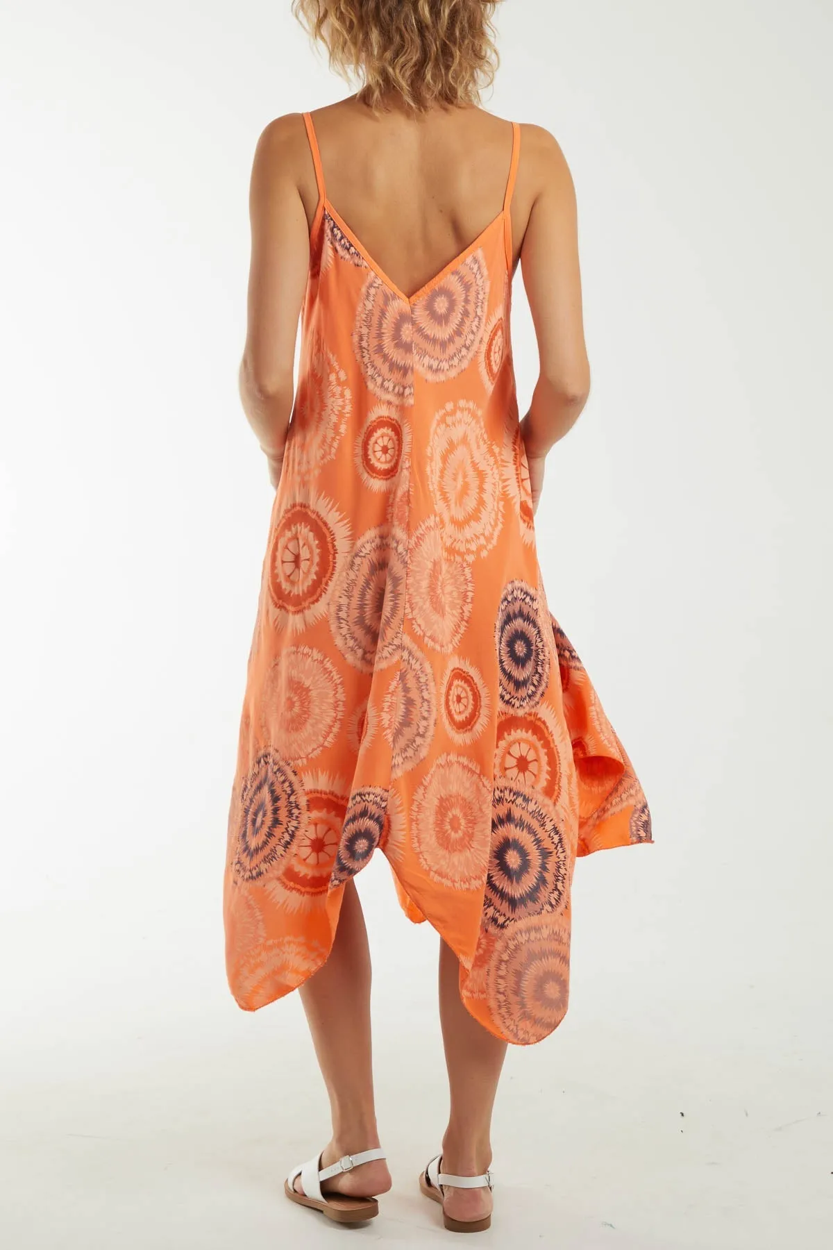 Kaleidoscope Hanky Hem Cami Dress