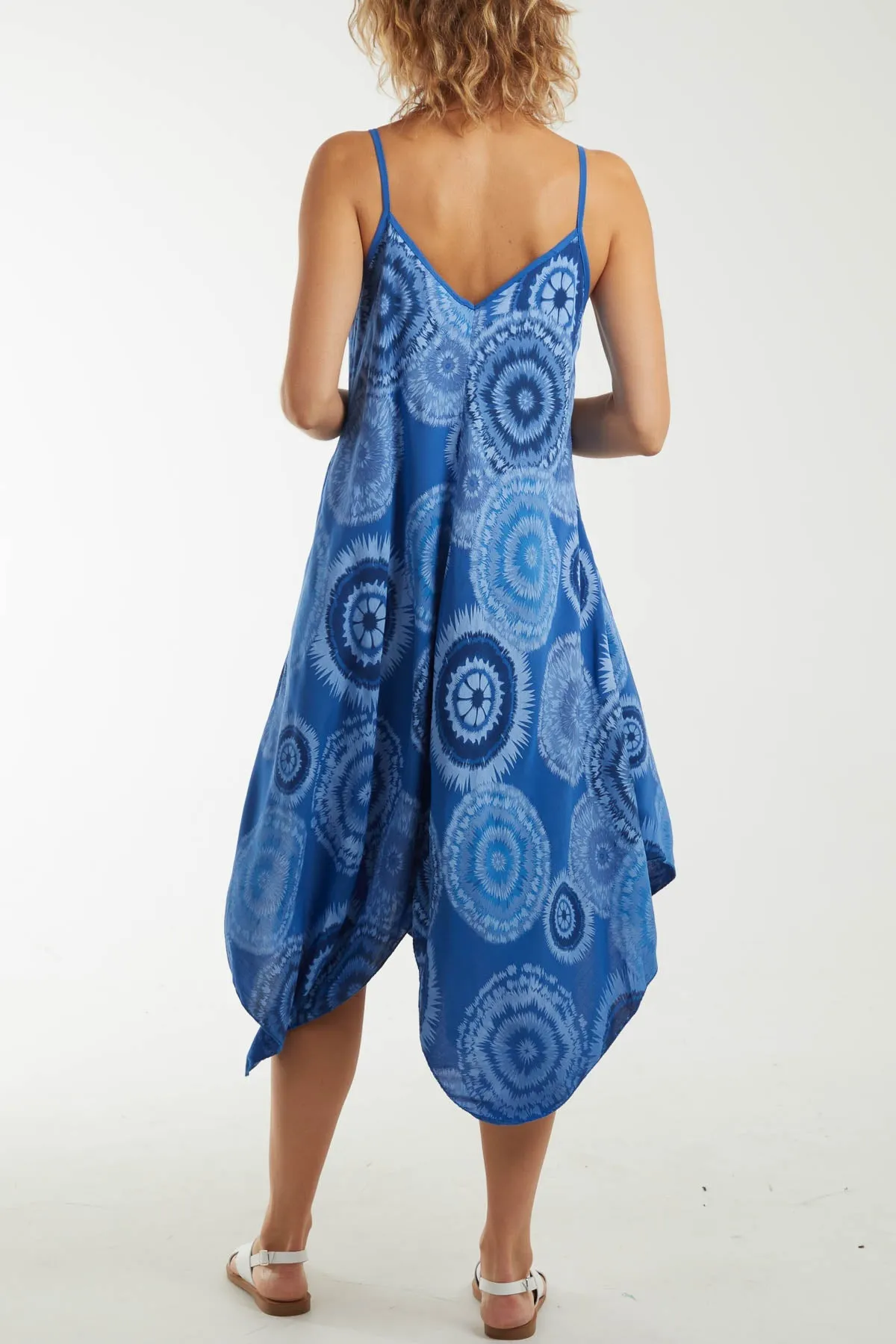 Kaleidoscope Hanky Hem Cami Dress