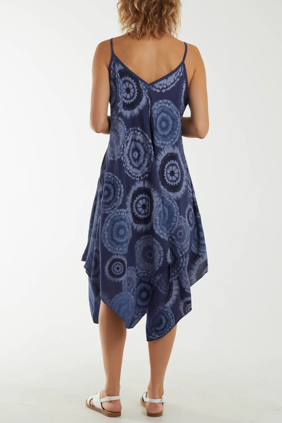 Kaleidoscope Hanky Hem Cami Dress