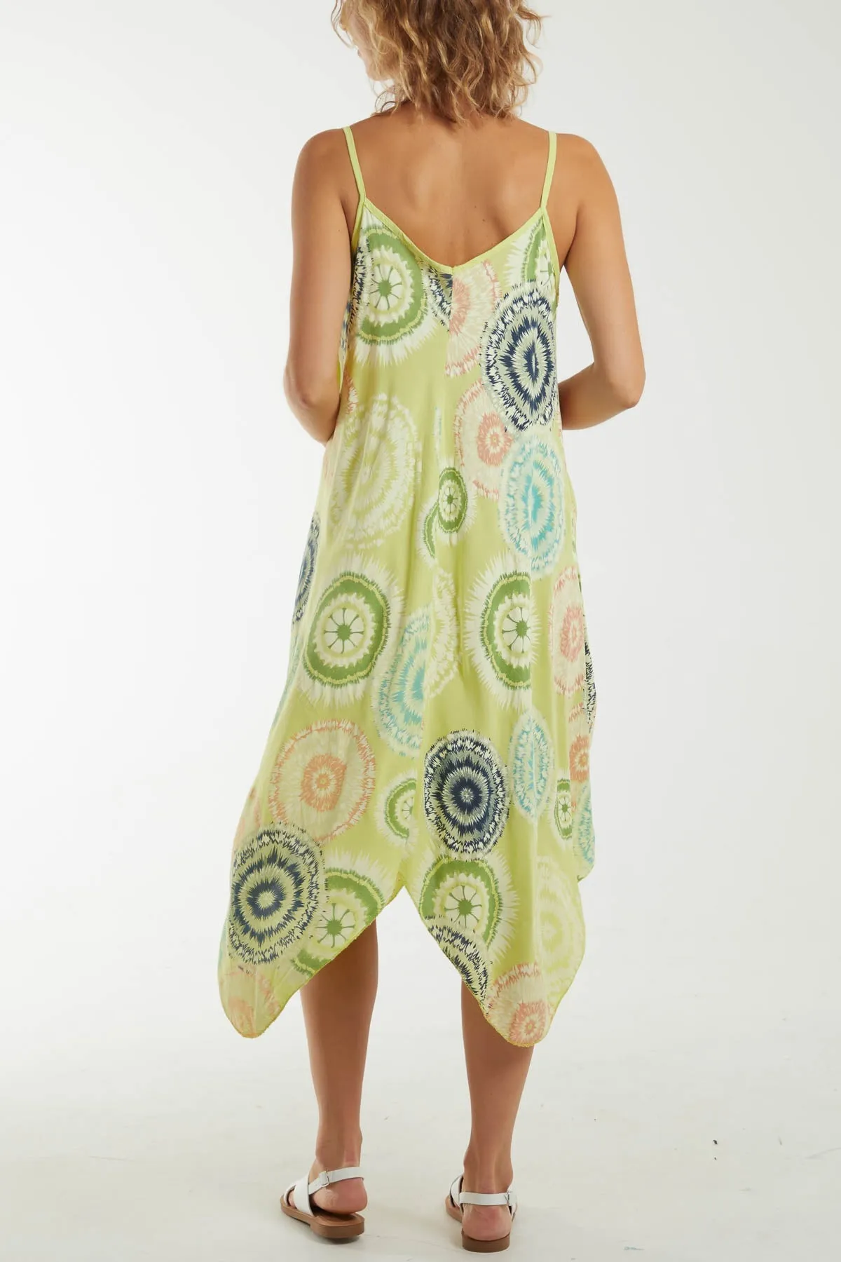 Kaleidoscope Hanky Hem Cami Dress