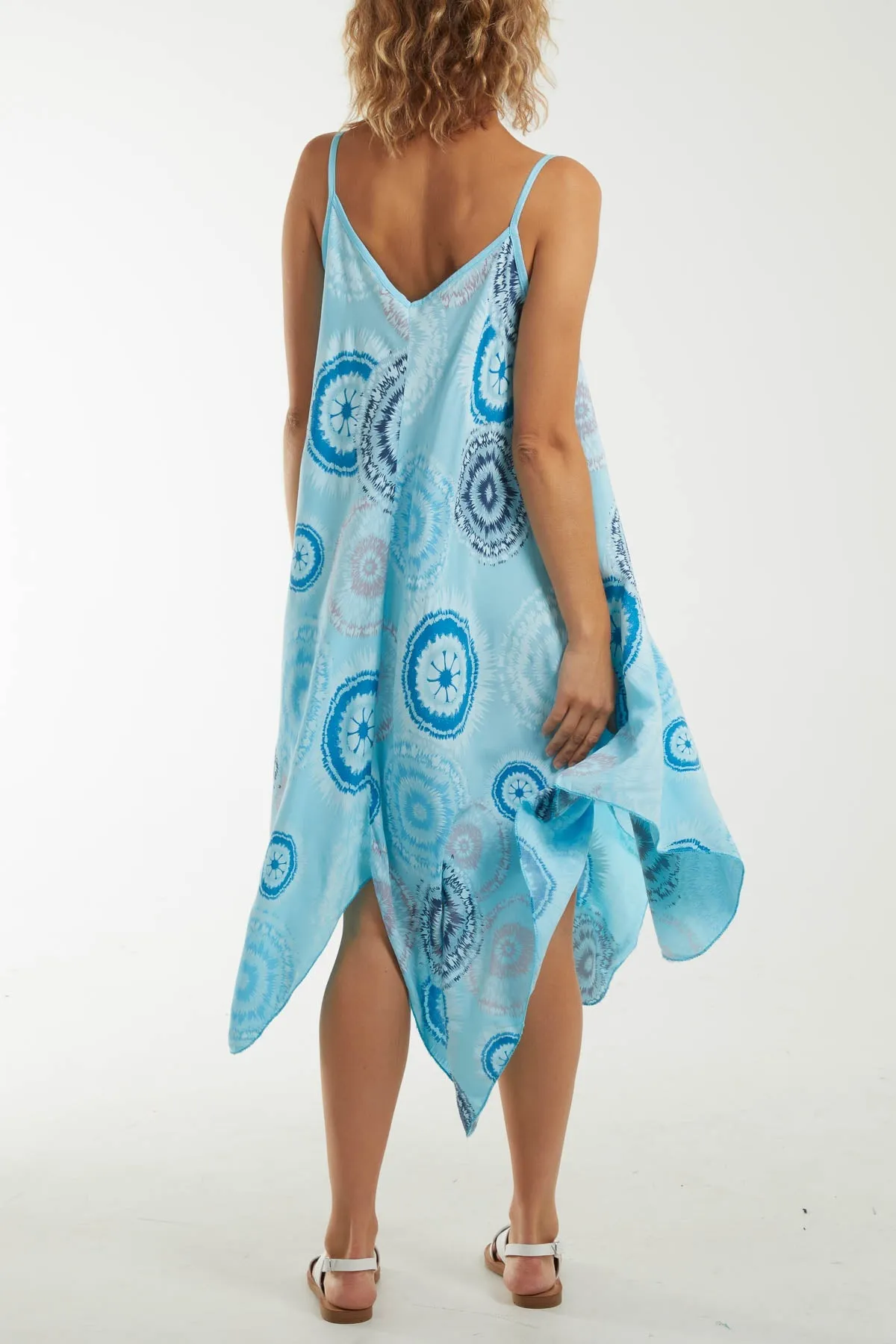 Kaleidoscope Hanky Hem Cami Dress