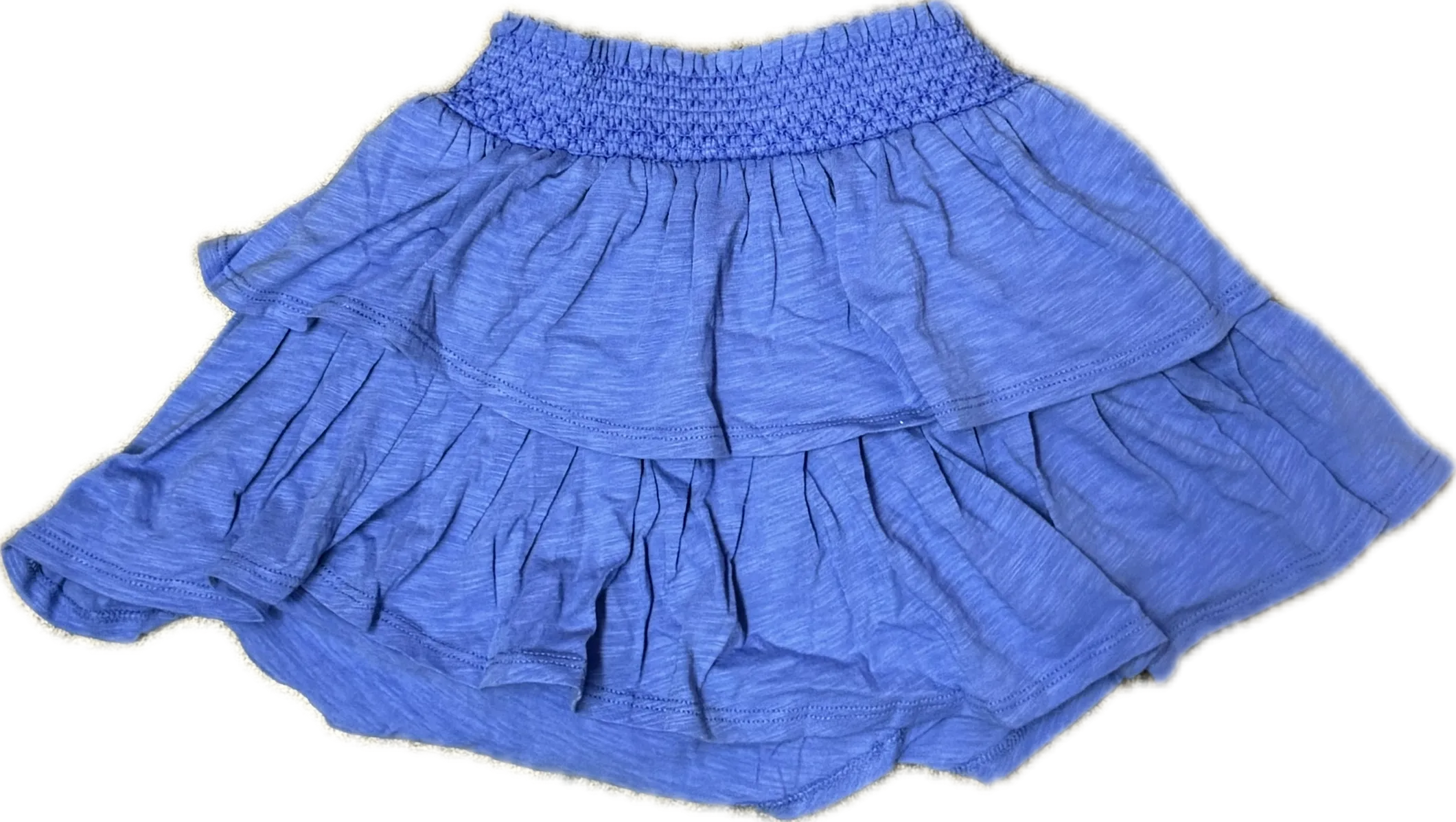 KATIEJ NYC- TWEEN PALOMA TIERED SKIRT (perfect peri)